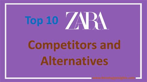 Top 10 Zara Competitors & Alternatives 